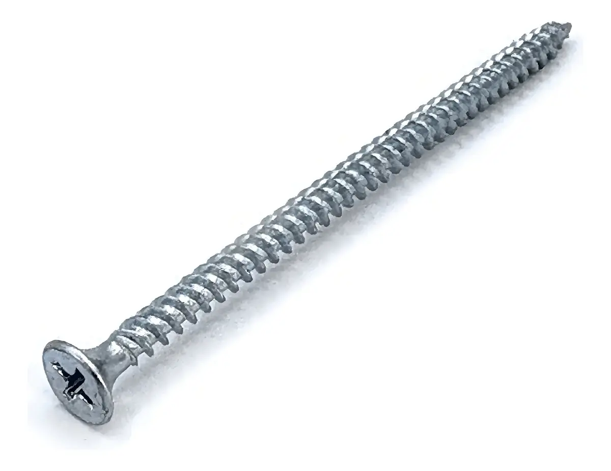 Tornillo Punta Fina Acero Wisefix 8x3 Madera Volcanita 100 Unidades
