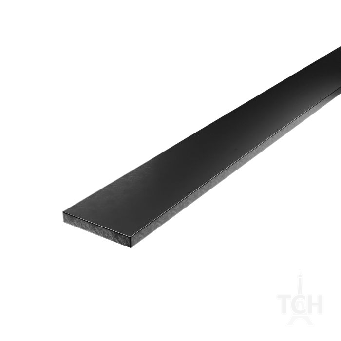 Tira aluminio 32x2500x3mm Color negro