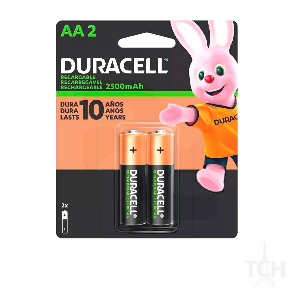 PILAS AA X 2 UNIDADES RECARGABLES DE 2500 MAH